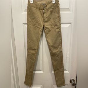 American Eagle skinny khakis